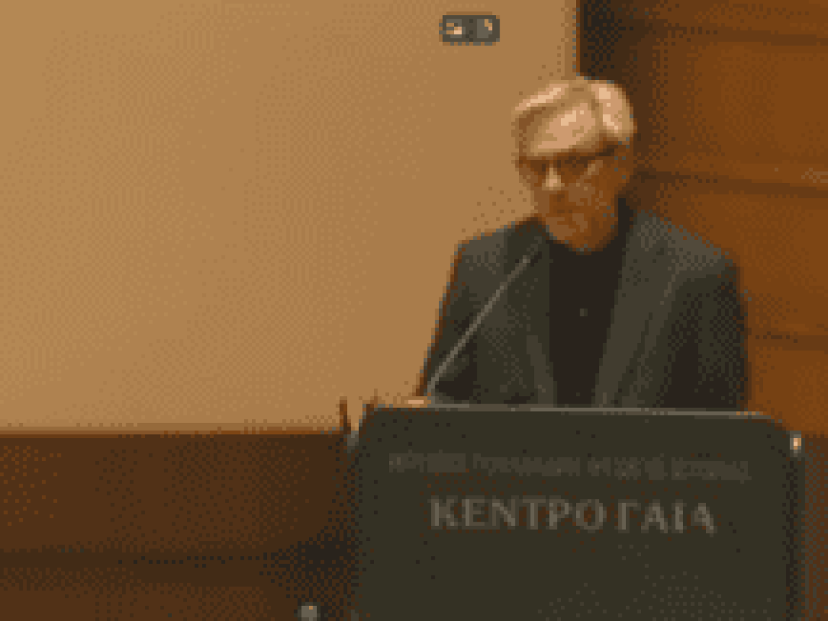 Ομιλία για το Έργο του Αριστοτέλη του κ. Βασίλη Κάλφα (βίντεο)