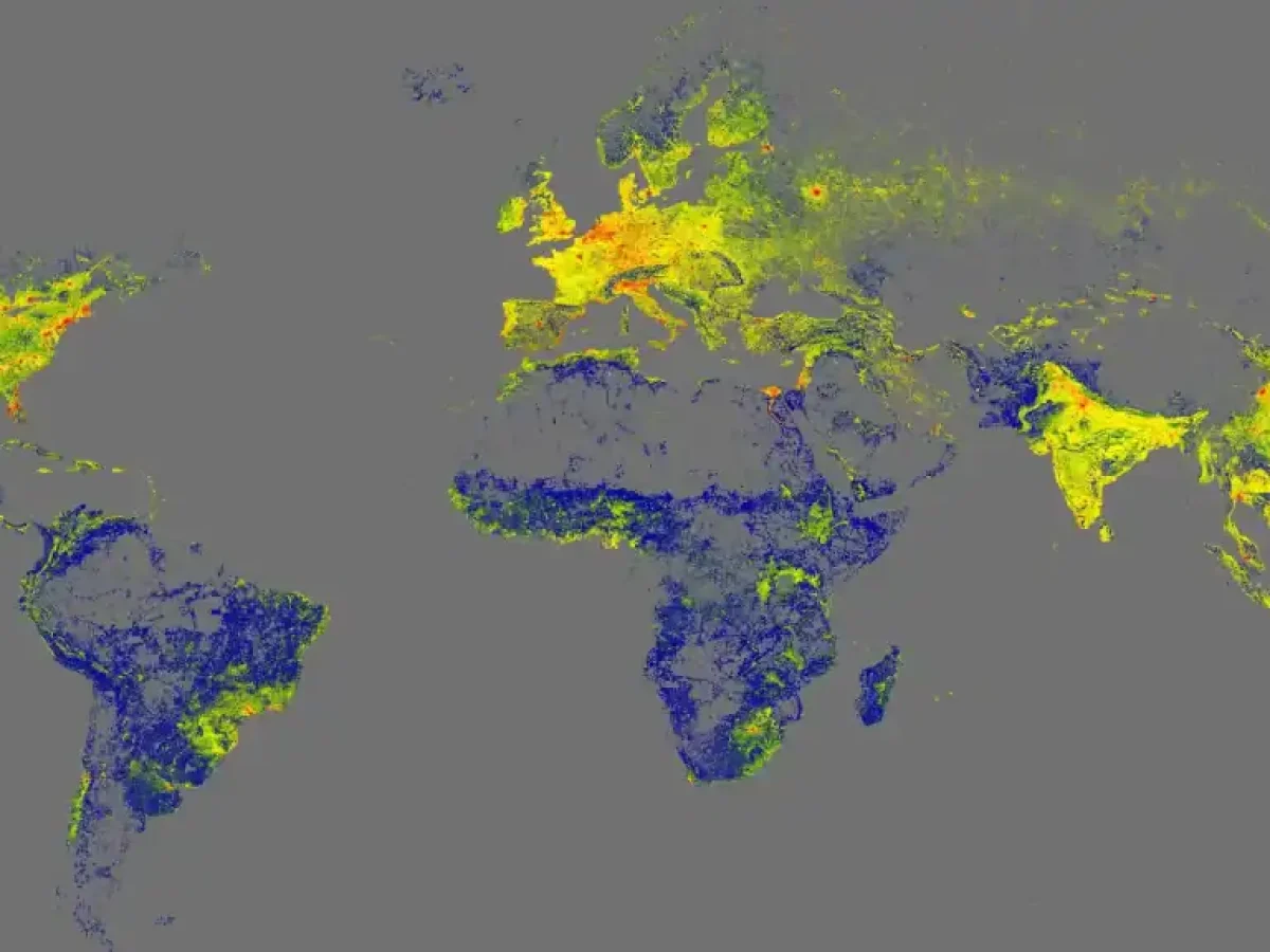 Ερευνητές δημιούργησαν τον πρώτο παγκόσμιο χάρτη που απεικονίζει 2,75 δισ. κτίρια σε τρεις διαστάσεις