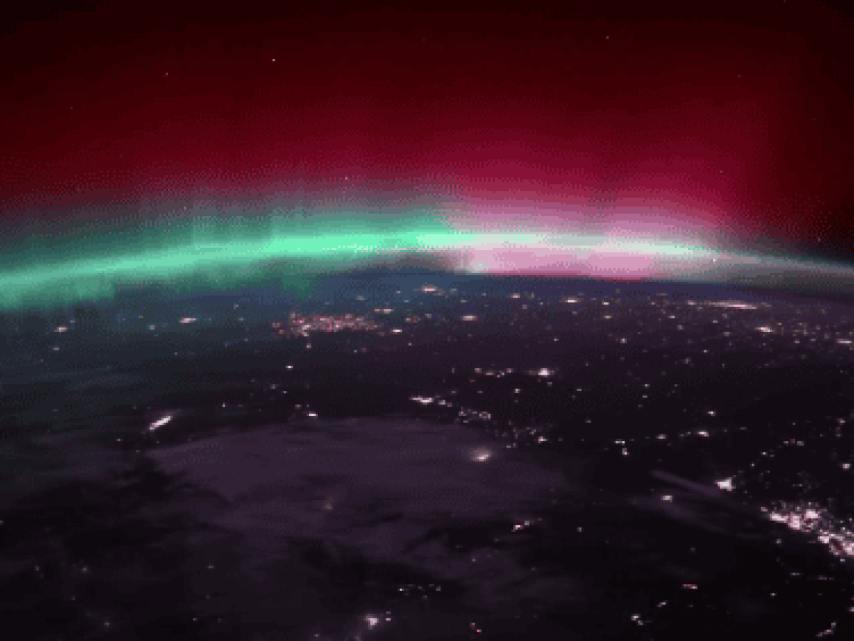 Αστροναύτης κατέγραψε το Βόρειο Σέλας από το διάστημα – «Συχνό θέαμα εδώ»