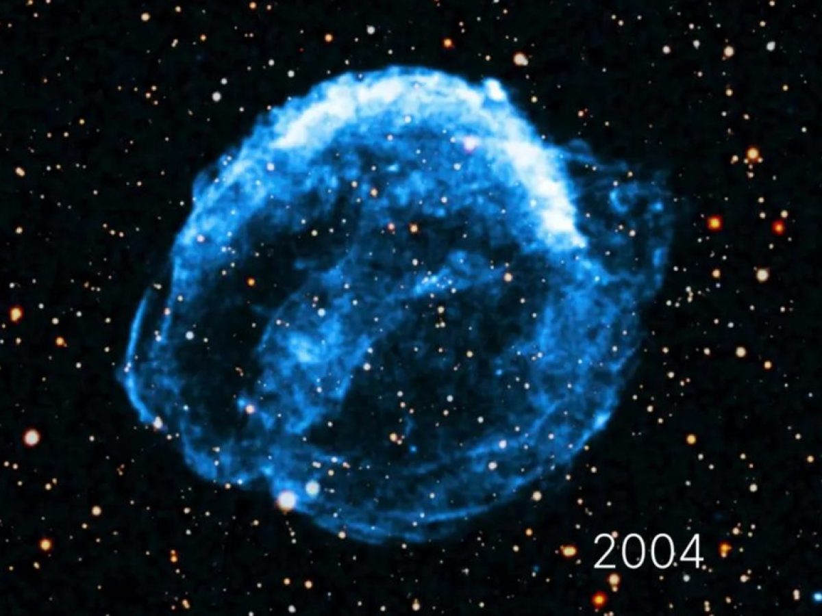 Εντυπωσιακό βίντεο της NASA δείχνει τον βίαιο θάνατο ενός άστρου σε διάστημα 25 ετών