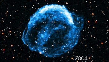 Εντυπωσιακό βίντεο της NASA δείχνει τον βίαιο θάνατο ενός άστρου σε διάστημα 25 ετών