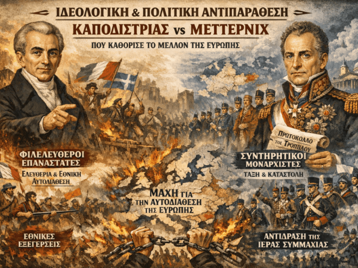 &Eta; I&delta;&epsilon;&omicron;&lambda;&omicron;&gamma;&iota;&kappa;ή &kappa;&alpha;&iota; &Pi;&omicron;&lambda;&iota;&tau;&iota;&kappa;ή &Alpha;&nu;&tau;&iota;&pi;&alpha;&rho;ά&theta;&epsilon;&sigma;&eta; &Kappa;&alpha;&pi;&omicron;&delta;ί&sigma;&tau;&rho;&iota;&alpha; &ndash; &Mu;έ&tau;&tau;&epsilon;&rho;&nu;&iota;&chi; &pi;&omicron;&upsilon; &Kappa;&alpha;&theta;ό&rho;&iota;&sigma;&epsilon; &tau;&omicron; &Mu;έ&lambda;&lambda;&omicron;&nu; &tau;&eta;&sigmaf; &Epsilon;&upsilon;&rho;ώ&pi;&eta;&sigmaf;