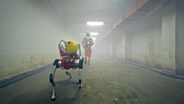 Ρομποτικοί σκύλοι με τεχνητή νοημοσύνη αναλαμβάνουν επικίνδυνες αποστολές πυρόσβεσης