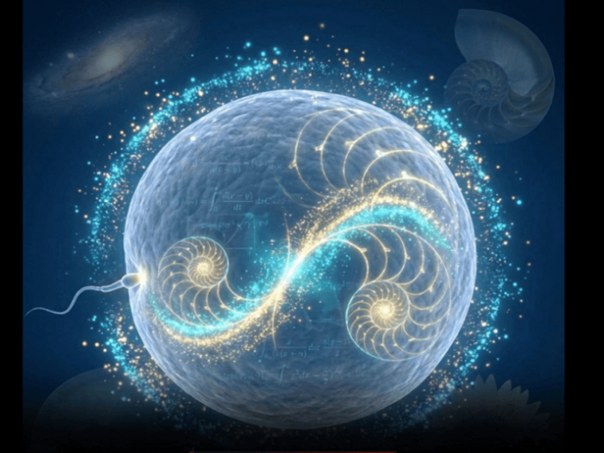 Το MIT κατέγραψε την ακριβή στιγμή που η Ζωή ξεκινά – Είναι Μαθηματικά ΤΈΛΕΙΑ: Χρυσή τομή και ακολουθία Φιμπονάτσι