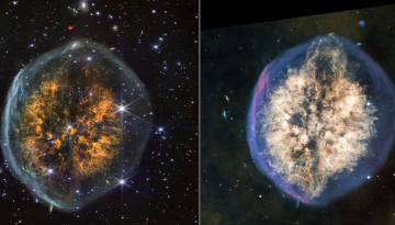 Ένα άστρο πεθαίνει και αφήνει πίσω του έναν «κοσμικό εγκέφαλο» – Το μυστήριο στο κέντρο του νεφελώματος