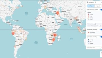 Σύστημα τεχνητής νοημοσύνης αναλύει δεδομένα για να προβλέπει πλημμύρες