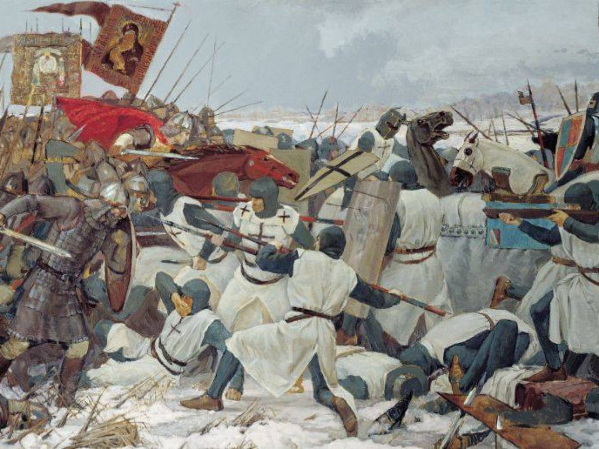 ΣΑΝ ΣΗΜΕΡΑ – 5 Απριλίου 1242: Μάχη στις παγωμένες λίμνες της Εσθονίας, η νίκη του Νιέβσκι κατά των Τευτόνων