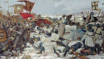 ΣΑΝ ΣΗΜΕΡΑ – 5 Απριλίου 1242: Μάχη στις παγωμένες λίμνες της Εσθονίας, η νίκη του Νιέβσκι κατά των Τευτόνων