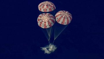 Θριαμβευτική επιστροφή της αποστολής Artemis II με προσθαλάσσωση στον Ειρηνικό – Βίντεο
