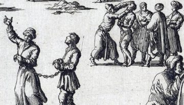 Ένας Ναξιώτης του 1650 αιχμάλωτος των Βαρβαρέζων πειρατών