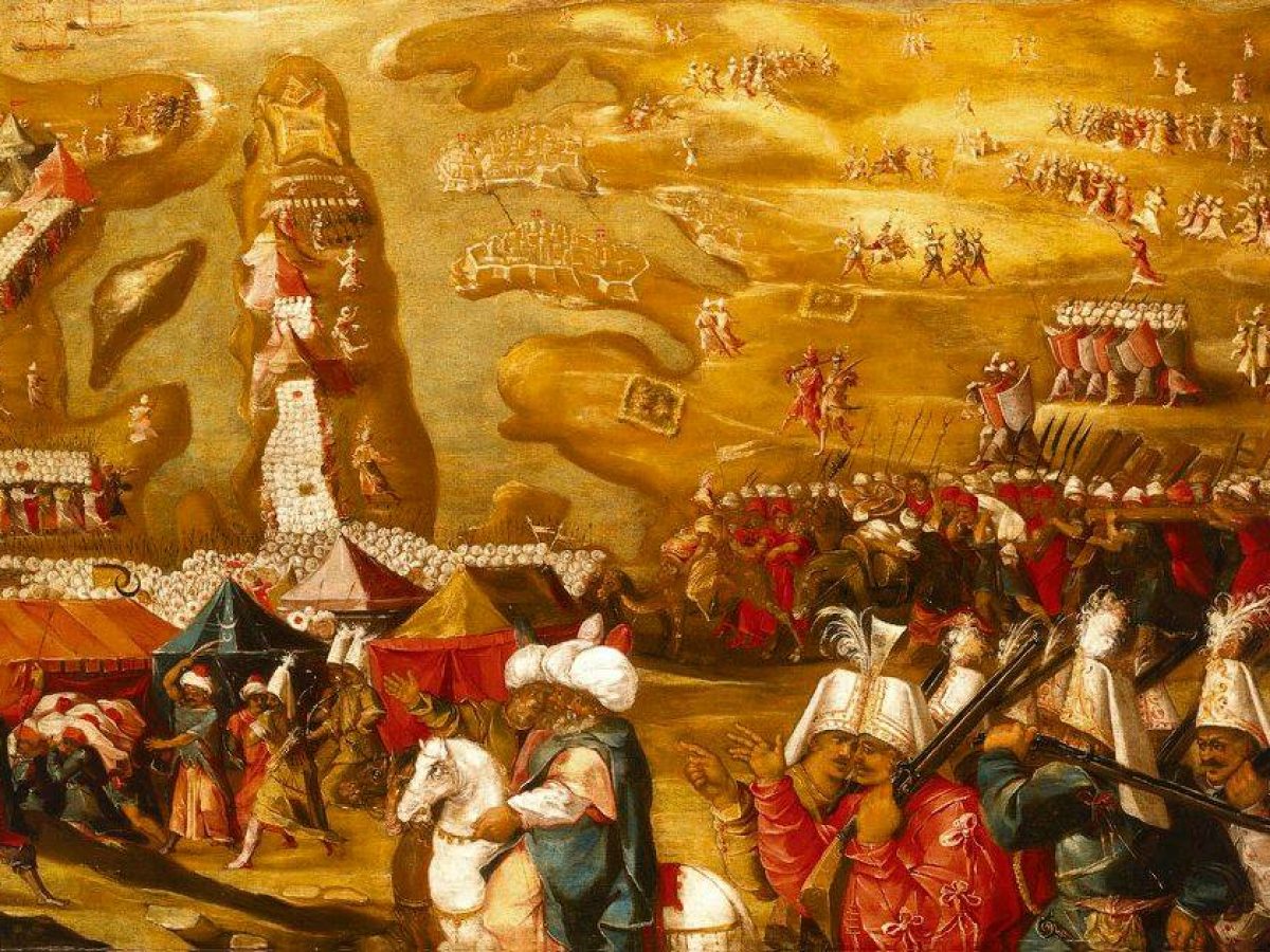 &Sigma;&Alpha;&Nu; &Sigma;&Eta;&Mu;&Epsilon;&Rho;&Alpha; &ndash; 18 &Mu;&alpha;ΐ&omicron;&upsilon; 1565: &Xi;&epsilon;&kappa;&iota;&nu;ά &eta; &mu;&epsilon;&gamma;ά&lambda;&eta; &pi;&omicron;&lambda;&iota;&omicron;&rho;&kappa;ί&alpha; &tau;&eta;&sigmaf; &Mu;ά&lambda;&tau;&alpha;&sigmaf; &alpha;&pi;ό &tau;&alpha; &Omicron;&theta;&omega;&mu;&alpha;&nu;&iota;&kappa;ά &sigma;&tau;&rho;&alpha;&tau;&epsilon;ύ&mu;&alpha;&tau;&alpha;