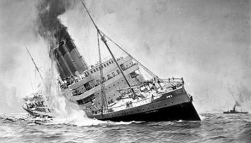 Σαν σήμερα 7 Μαΐου: Η βύθιση του «Lusitania» με τους 1.198 νεκρούς