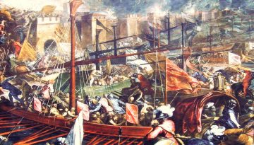 ΣΑΝ ΣΗΜΕΡΑ – 17 Ιουλίου 1203: Οι σταυροφόροι χτυπούν τις πύλες της Κωνσταντινούπολης – ΠΤΗΣΗ